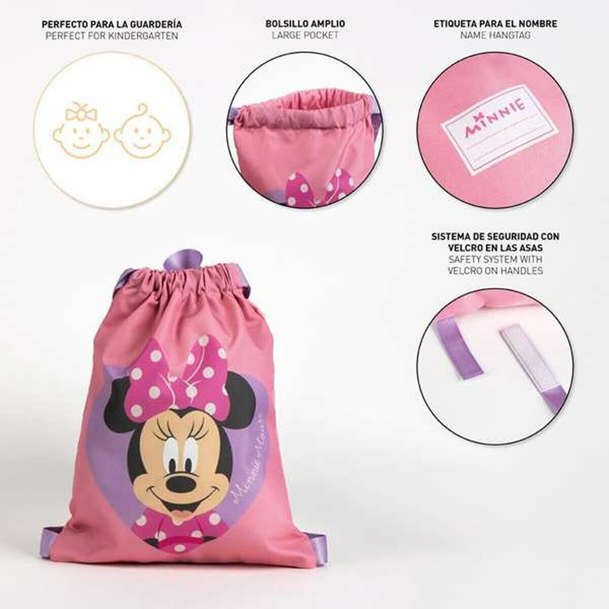 Bolsa Mochila con Cuerdas Minnie Mouse 5/5