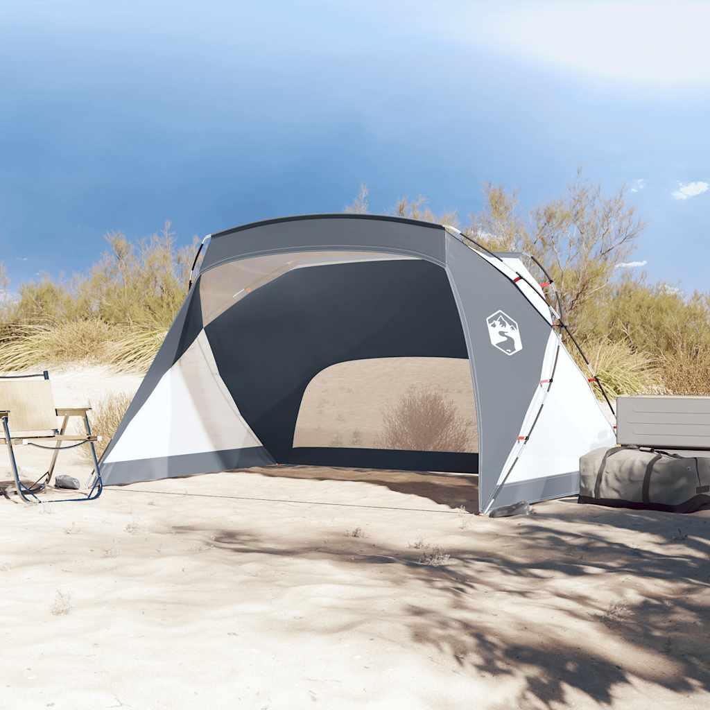 Tente de Plage Vidaxl Confortable 274x178x170 cm - Gris 3/7