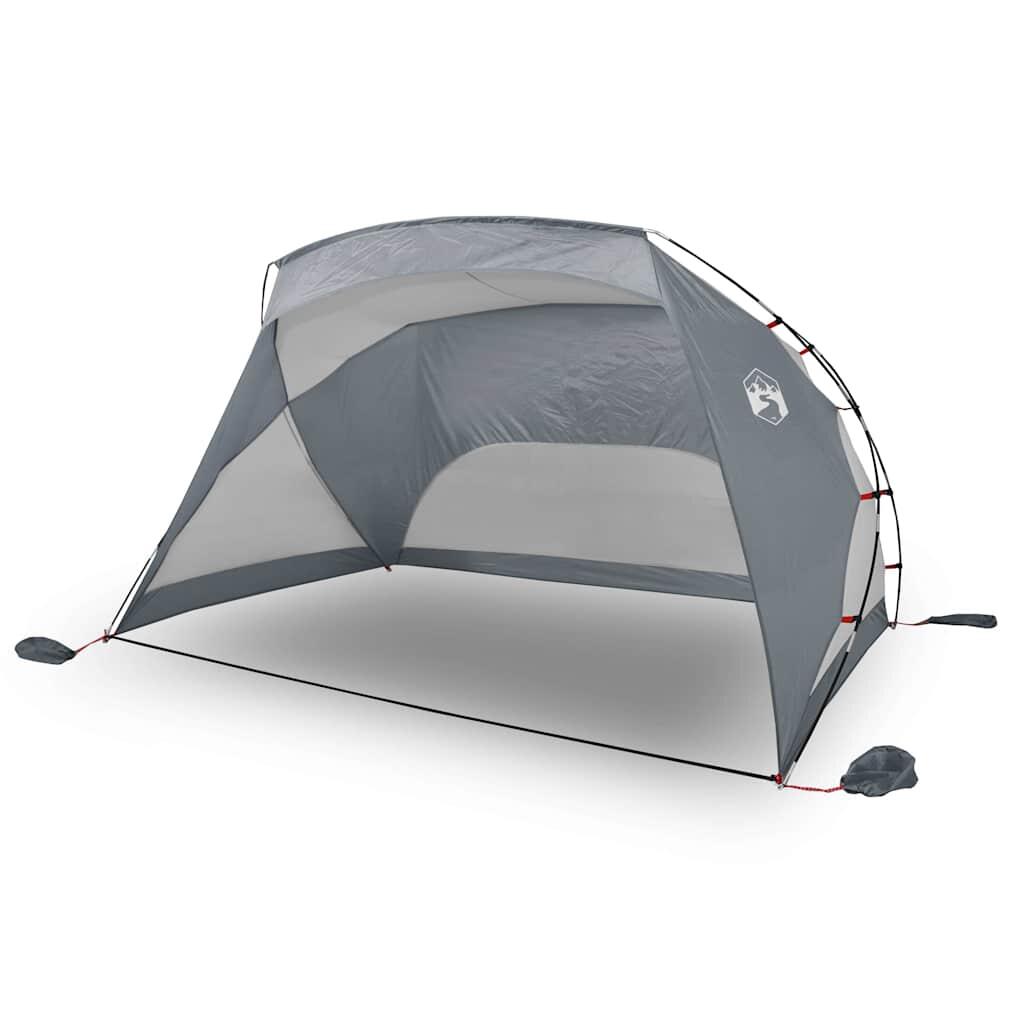 Tente de Plage Vidaxl Confortable 274x178x170 cm - Gris 2/7