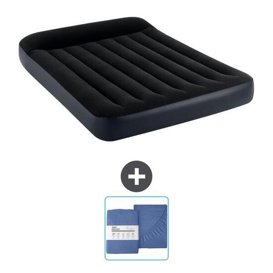 Luchtbed Intex Pillow Rest - 2P - 191x137x25 cm + Accessoire CB26