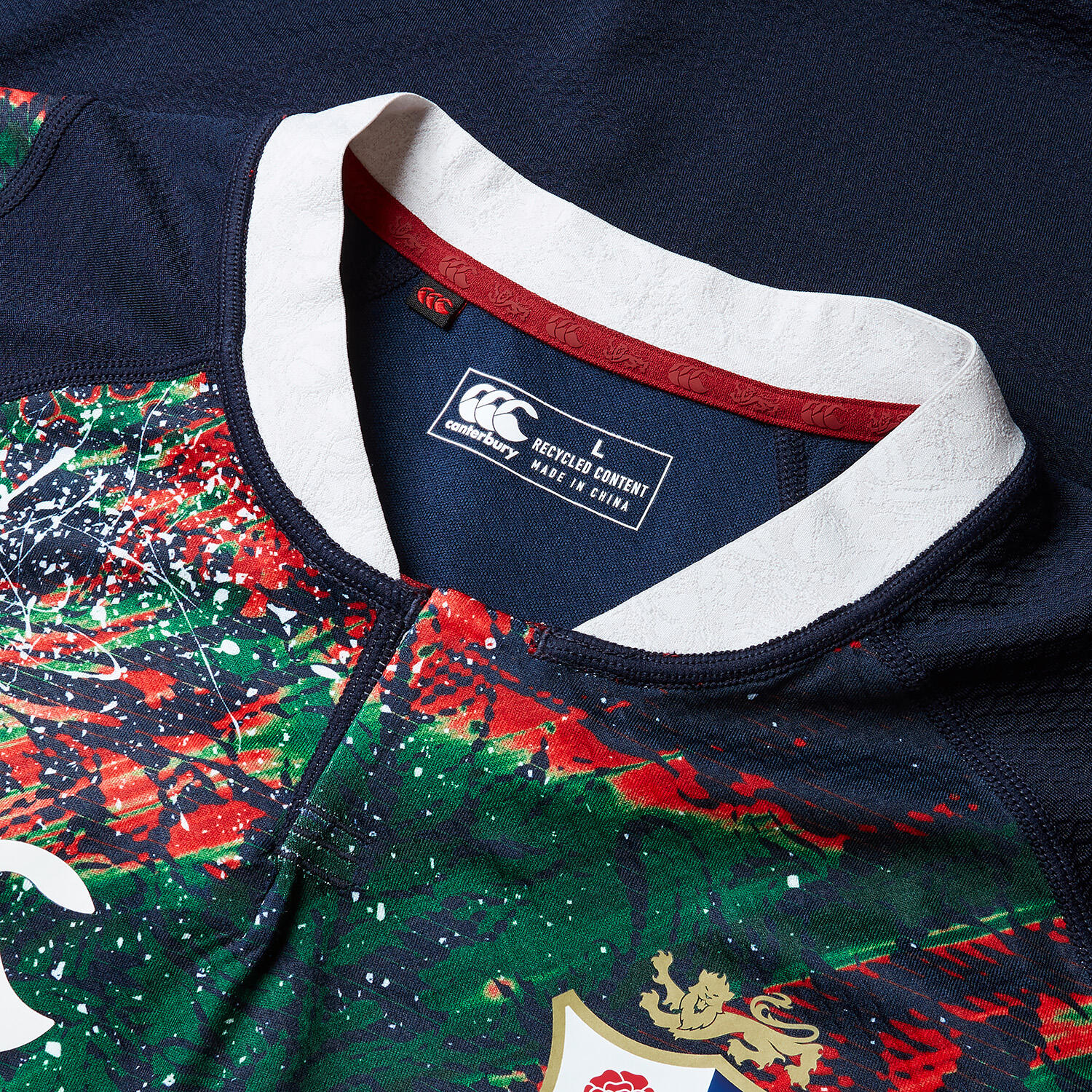 British & Irish Lions 2025 Mens Warm Up Rugby Shirt 5/7
