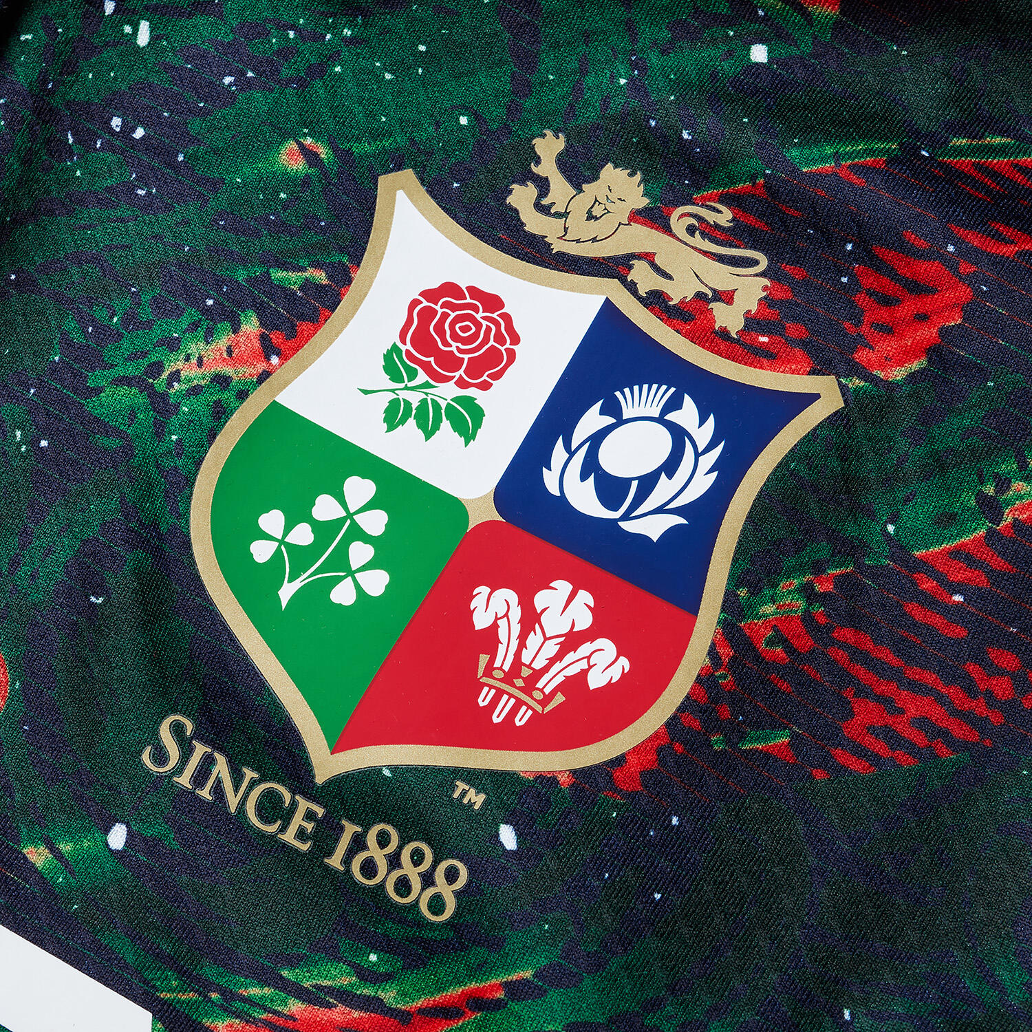 British & Irish Lions 2025 Mens Warm Up Rugby Shirt 3/7