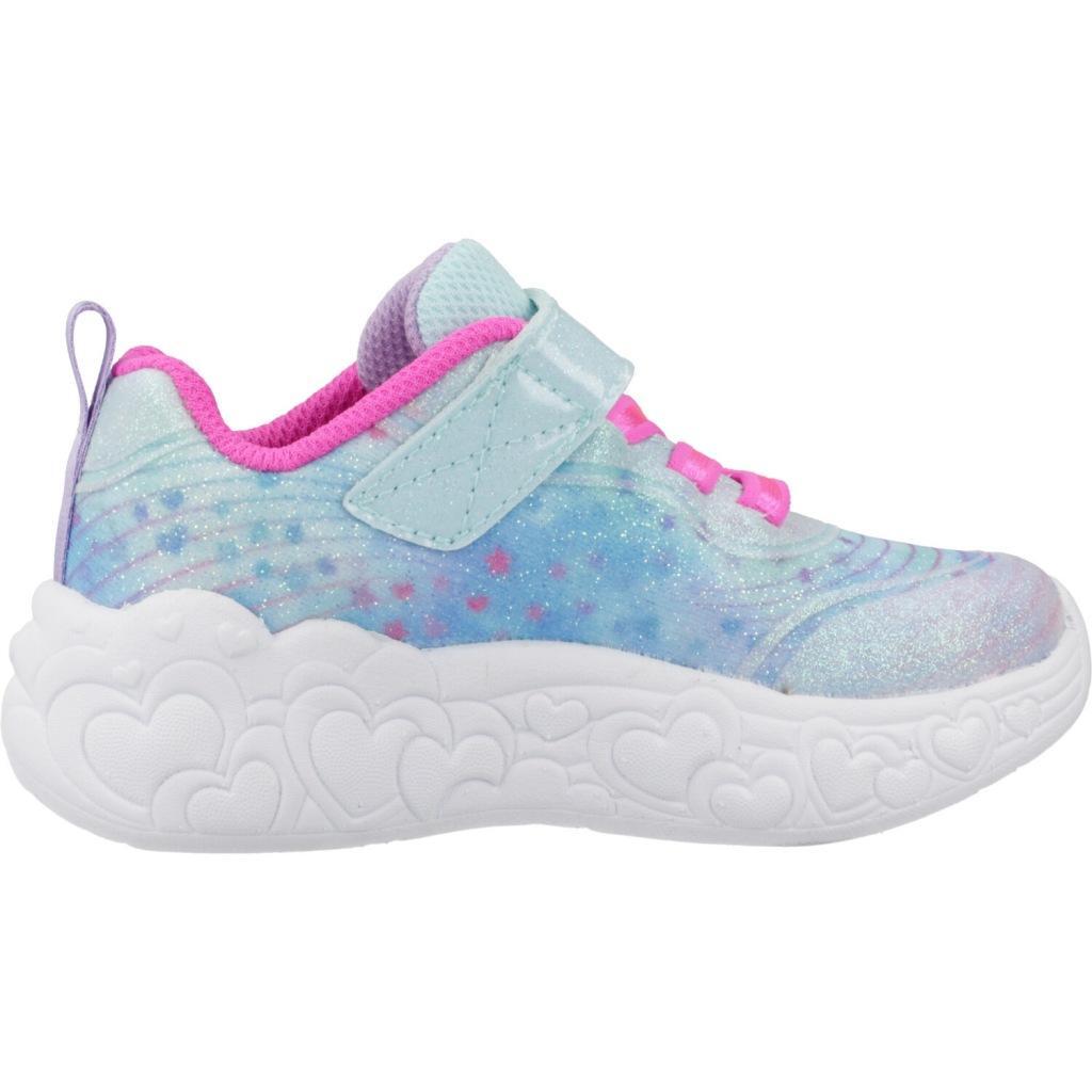 Baskets Skechers Eternal Heart Lights, Multicolore, Enfants 4/5