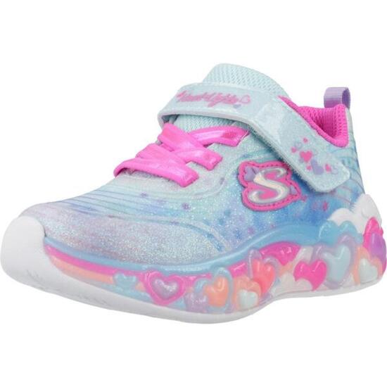 Zapatillas Skechers Eternal Heart Lights, Multicolor, Niños
