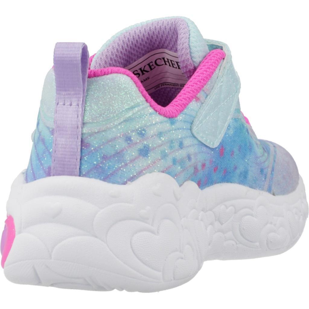 Baskets Skechers Eternal Heart Lights, Multicolore, Enfants 3/5