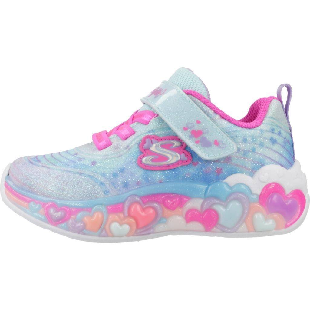 Baskets Skechers Eternal Heart Lights, Multicolore, Enfants 2/5
