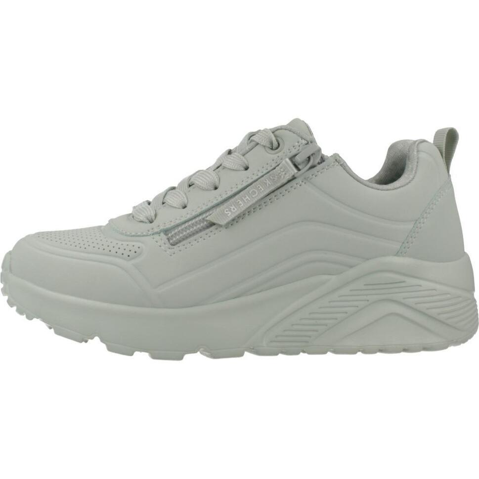 Kapcie SKECHERS UNO LITE - EASY ZIP Zielony