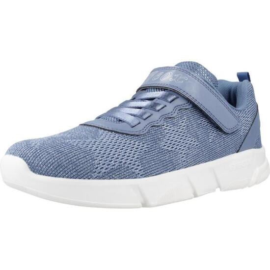 Baskets Geox Modèle J Aril Girl Couleur Bleu