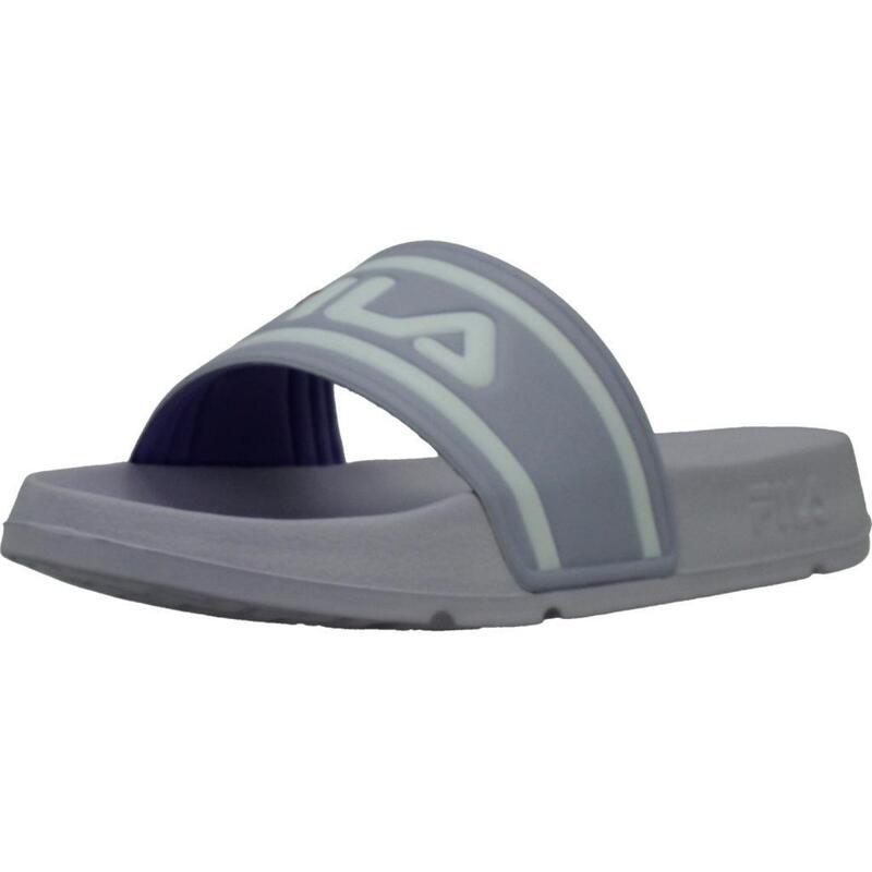 Claquettes Fila Modèle Morro Bay Slipper Couleur Gris