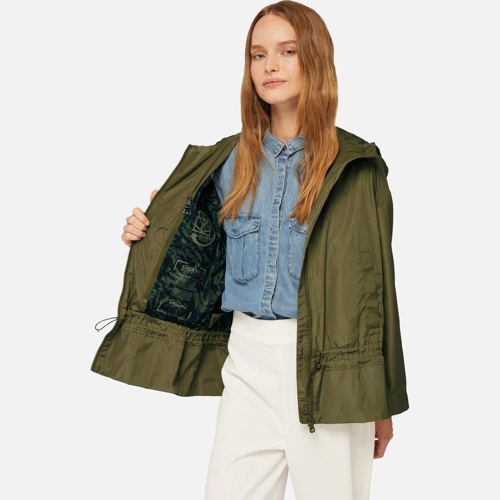 Jackett Geox Modell W Bulmya Parka Farbe Grün 4/5