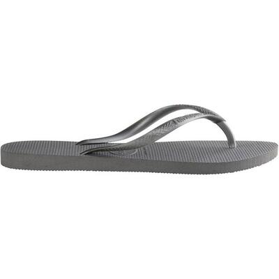 Flip-flops havaianas model slim kleur grijs