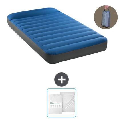 Matelas gonflable Intex TruAire - 1P - 191x99x22 cm + Accessoires CB24