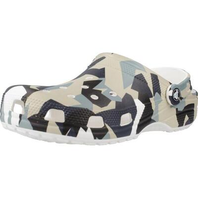Zuecos Mujer Crocs Geo Camo Clog Animal Print