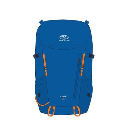 Rucksack Vega Rucksack Sky Blue für Herren 25 Liter – Blau