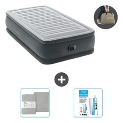 Matelas gonflable Intex Plush Elevated - 1P - 191x99x46 cm + Accessoires CB37