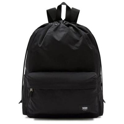 Vans model old skool cinch backpack kleur zwart