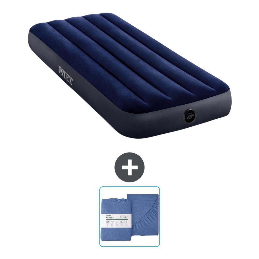 INTEX Luchtbed Intex Classic - 1P - 191x76x25 cm + Accessoire CB26
