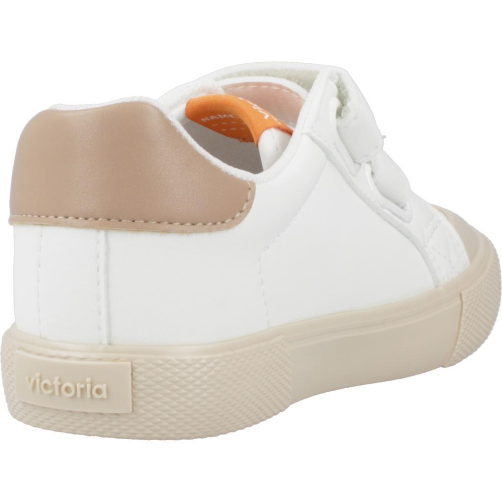 Chaussure de randonnée Baskets Enfants Victoria TRIBU TIRAS EFECTO PIEL Blan 3/5