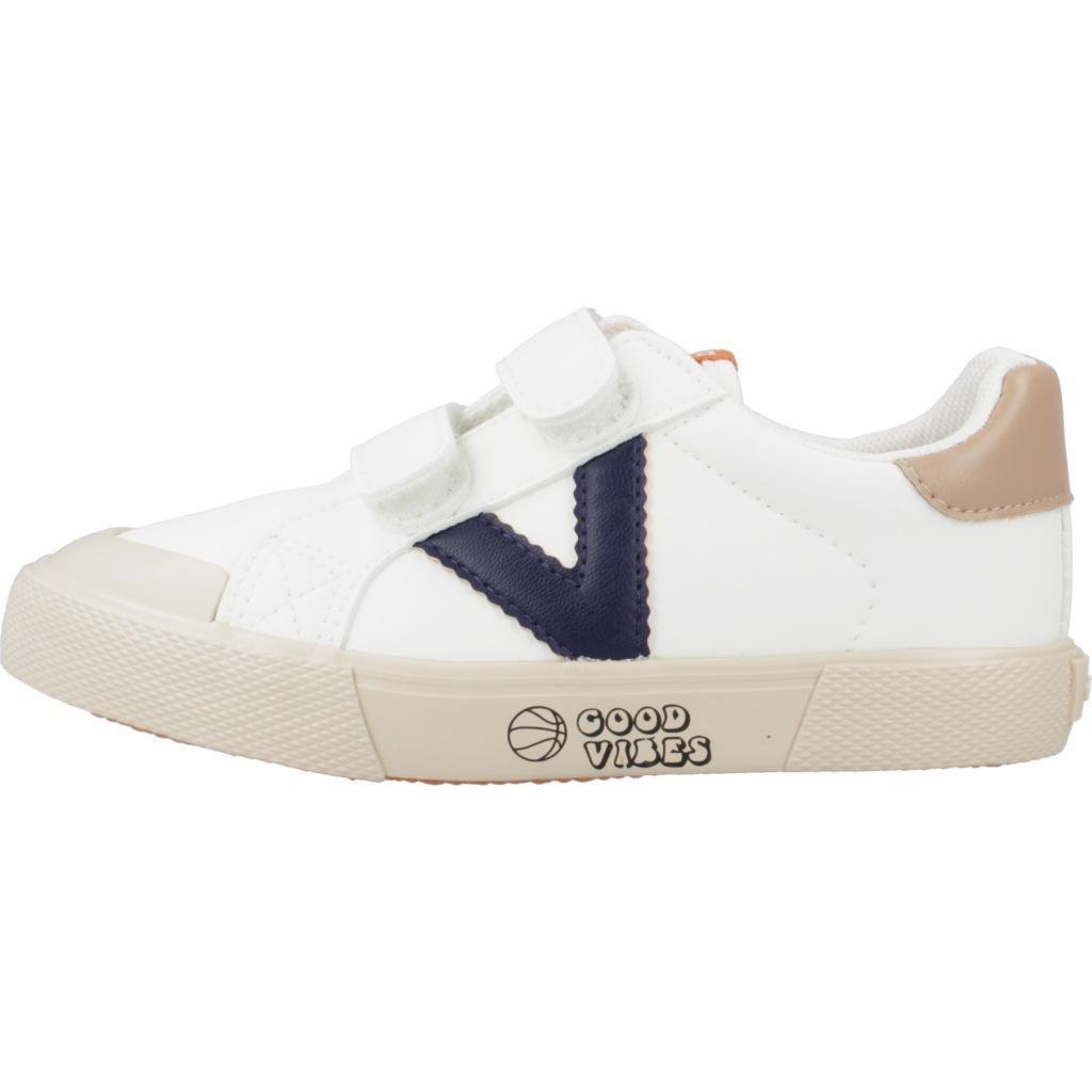 Chaussure de randonnée Baskets Enfants Victoria TRIBU TIRAS EFECTO PIEL Blan 2/5