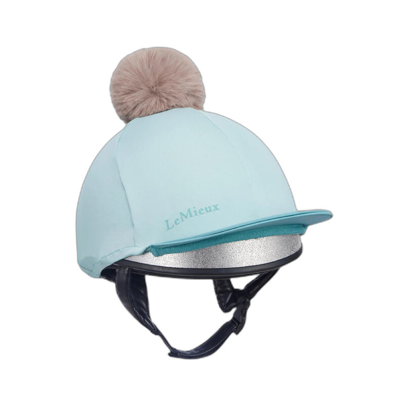 Housse De Casque D'équitation Tricotée Main - Automne érable Motif Cosy