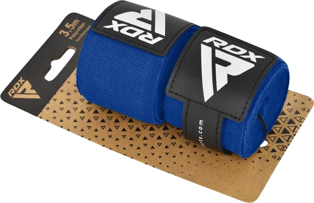 Boxing Hand Wraps RDX IBA-1 Blue 2.5m 3/5