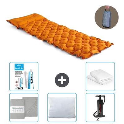 Luchtbed intex truaire - 1p - 191x71x11 cm + accessoires cb28