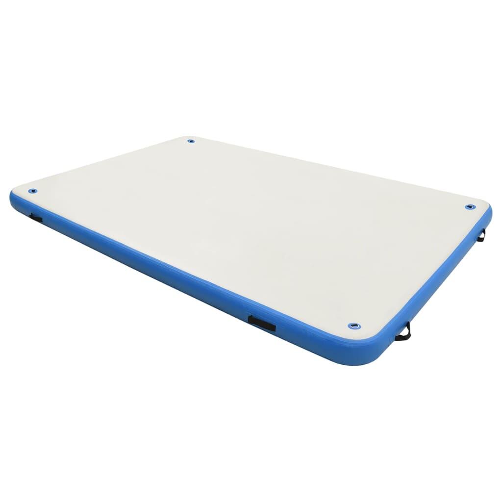 Vidaxl Balsa Inflable 300x150x15 cm en Azul y Blanco 2/4