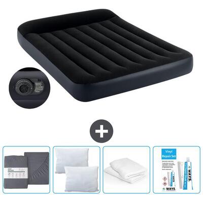 Luchtbed bestway - 2p - 191x137x22 cm + accessoires cb19