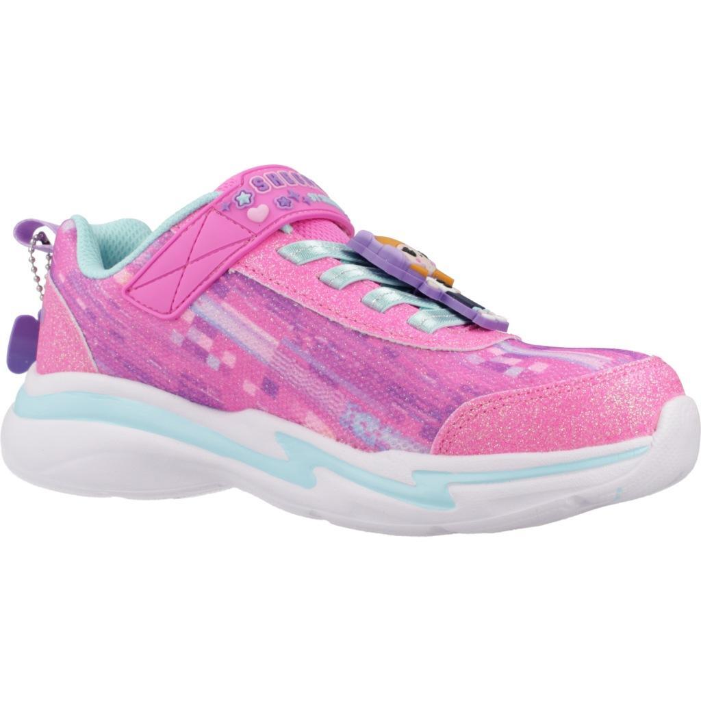 Baskets Skechers Modèle Skech Squad Couleur Rose 5/5