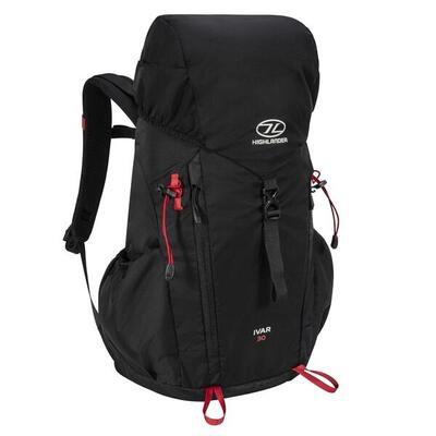 Rucksack Ivar für Herren 30 Liter – Schwarz