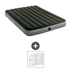 Matelas gonflable Intex Prestige - 2P - 191x137x25 cm + Accessoires CB24