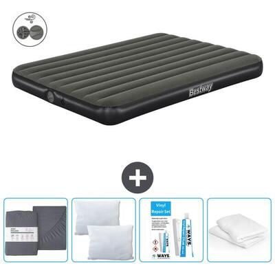 Luchtbed bestway - 2p - 203x152x25 cm + accessoires cb19