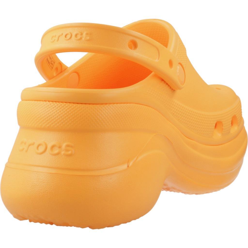 Baskets Crocs Modèle Classic Bae Clog Couleur Orange 3/5