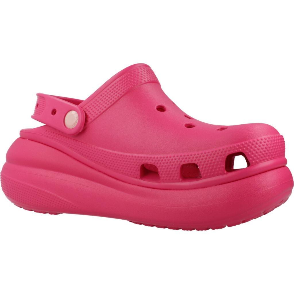 Baskets Crocs Modèle Classic Crush Clog Couleur Rose 5/5