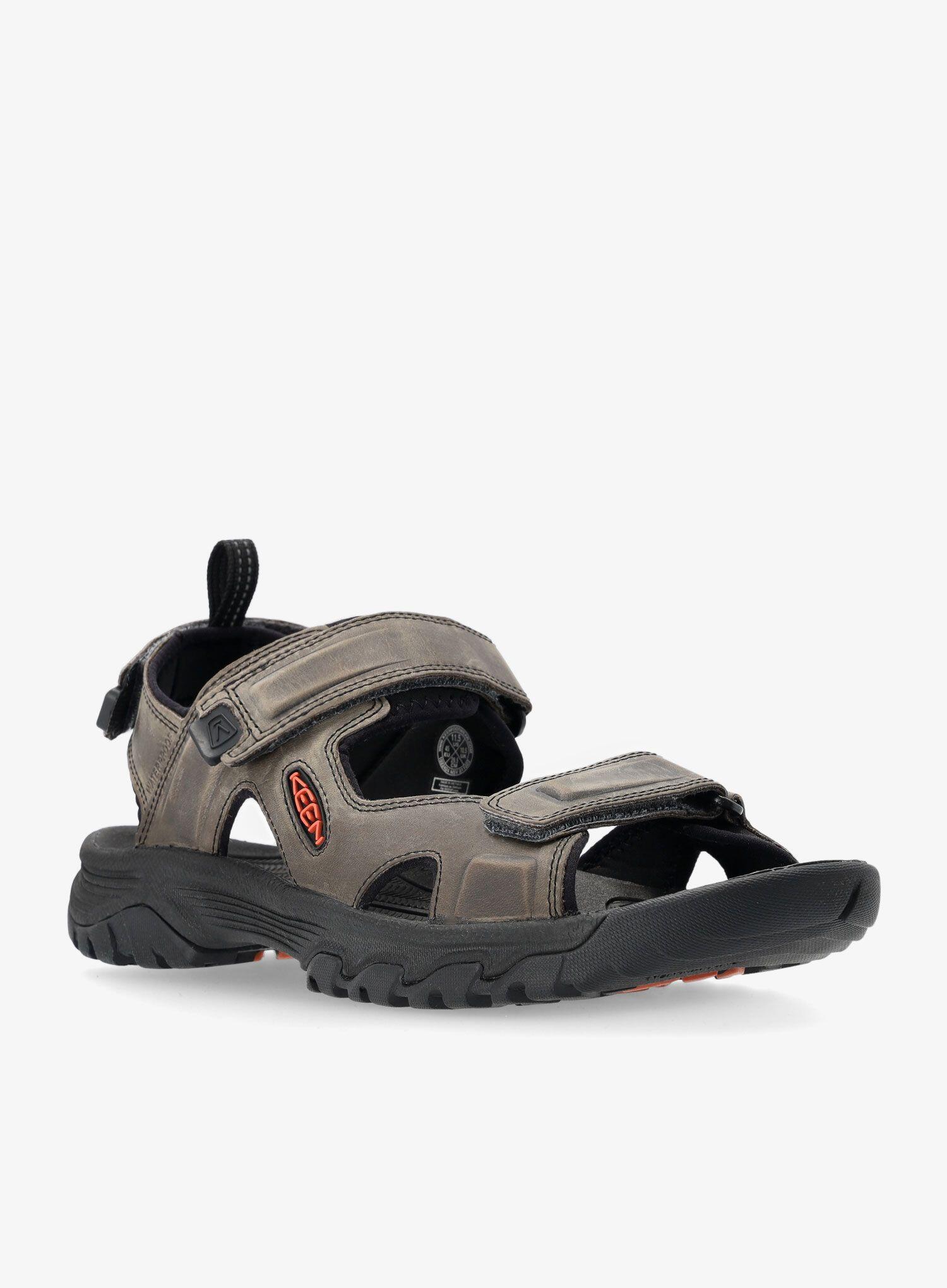 Sandalo Uomo Targhee III Open Toe Sandal M-Grey/Black Grigio 4/7
