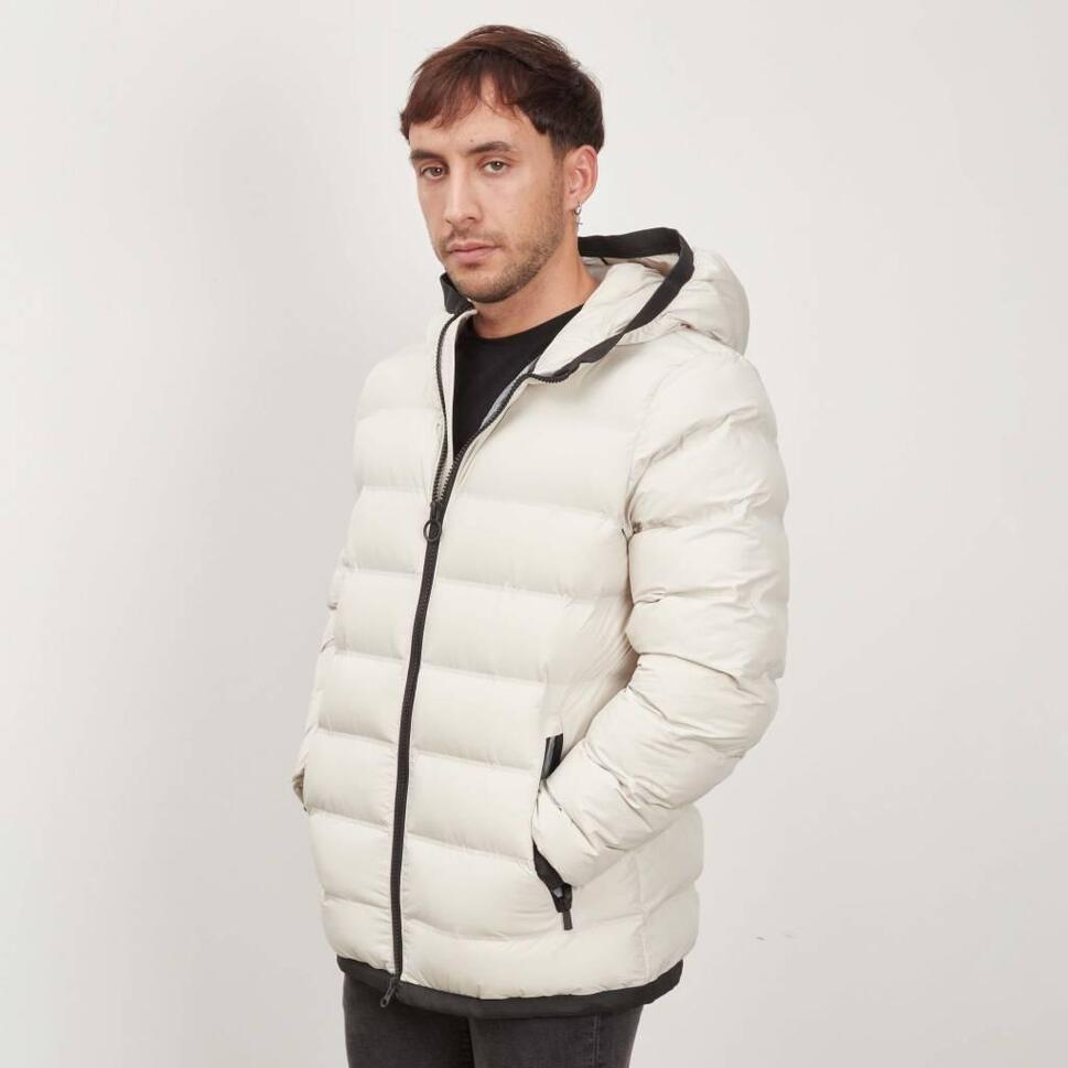 Kurtka GEOX SPHERICA HOOD JKT Biały