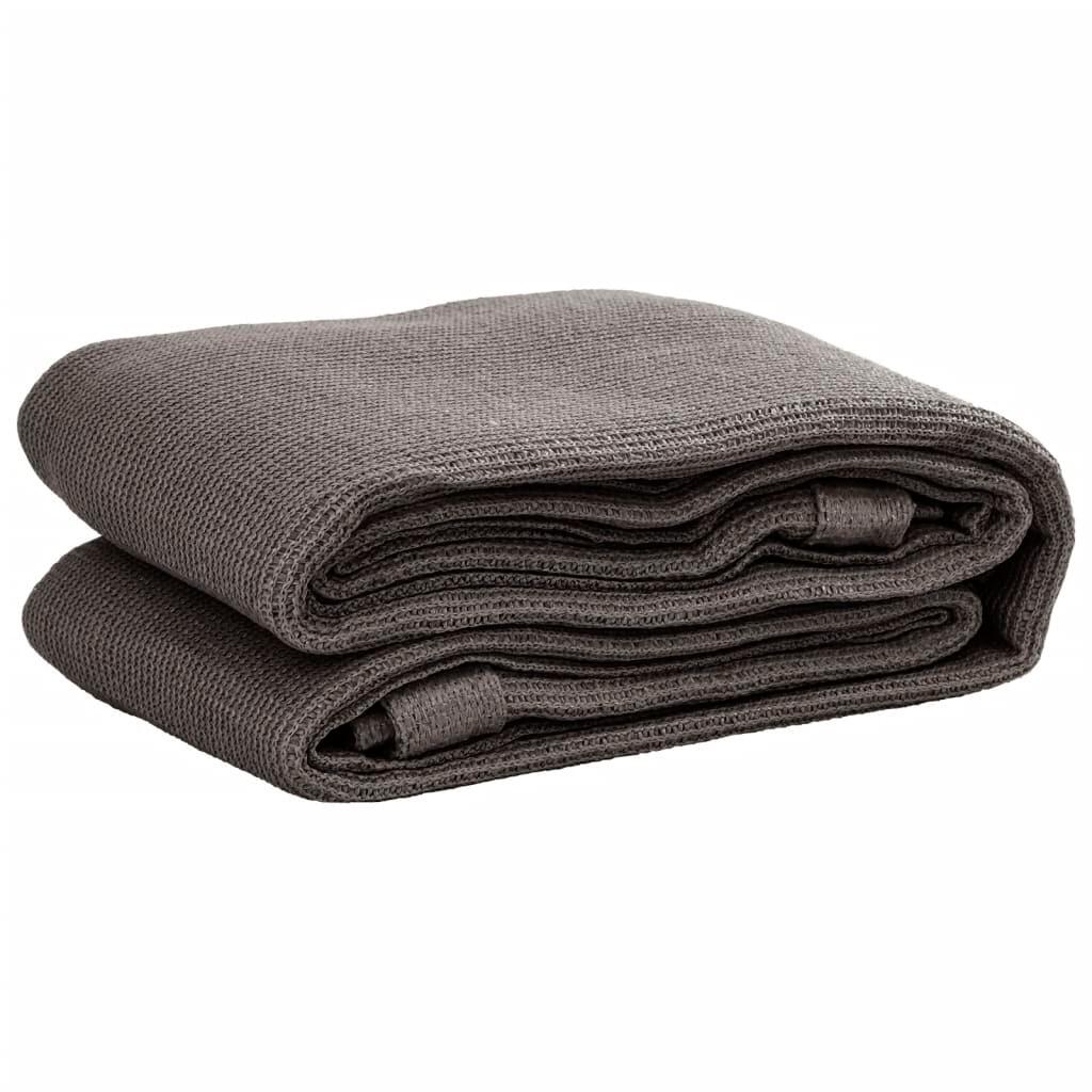 VidaXL Tapete para tienda 200 x 200 cm antracita 2/4