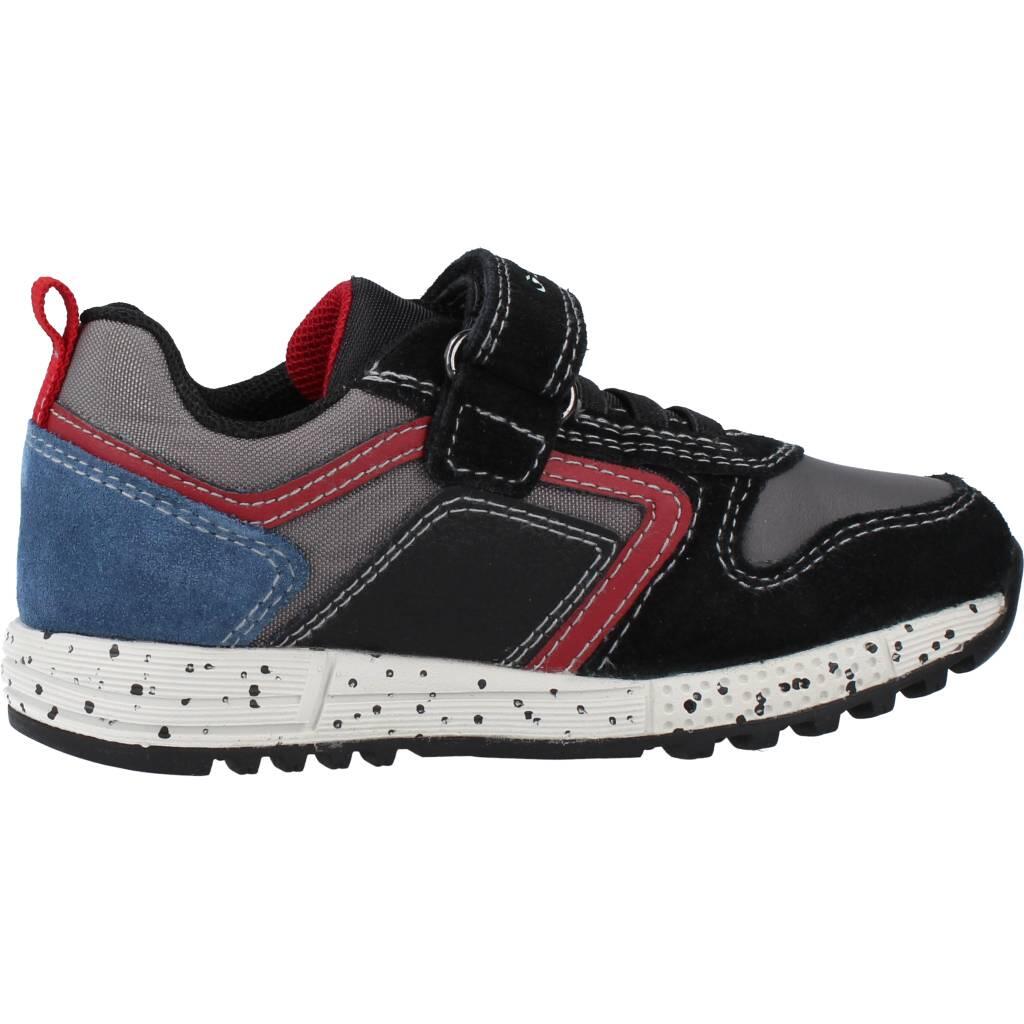 Sneakers Geox Modell B Alben Boy C Farbe Schwarz 4/5
