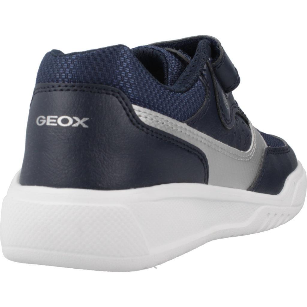 Baskets Geox Modèle J Illuminus Boy Couleur Bleu 3/5