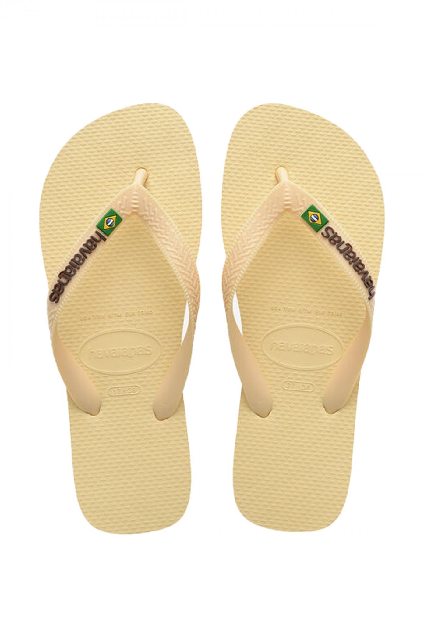 Flip-flops Havaianas Model Brasil Logo Kleur Geel 5/5