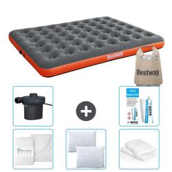 Matelas gonflable Bestway - 1P - 188x99x22 cm + Accessoires CB2