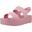 Flip-flops Crocs Model Brooklyn Woven Upper Lw Culoare Roz