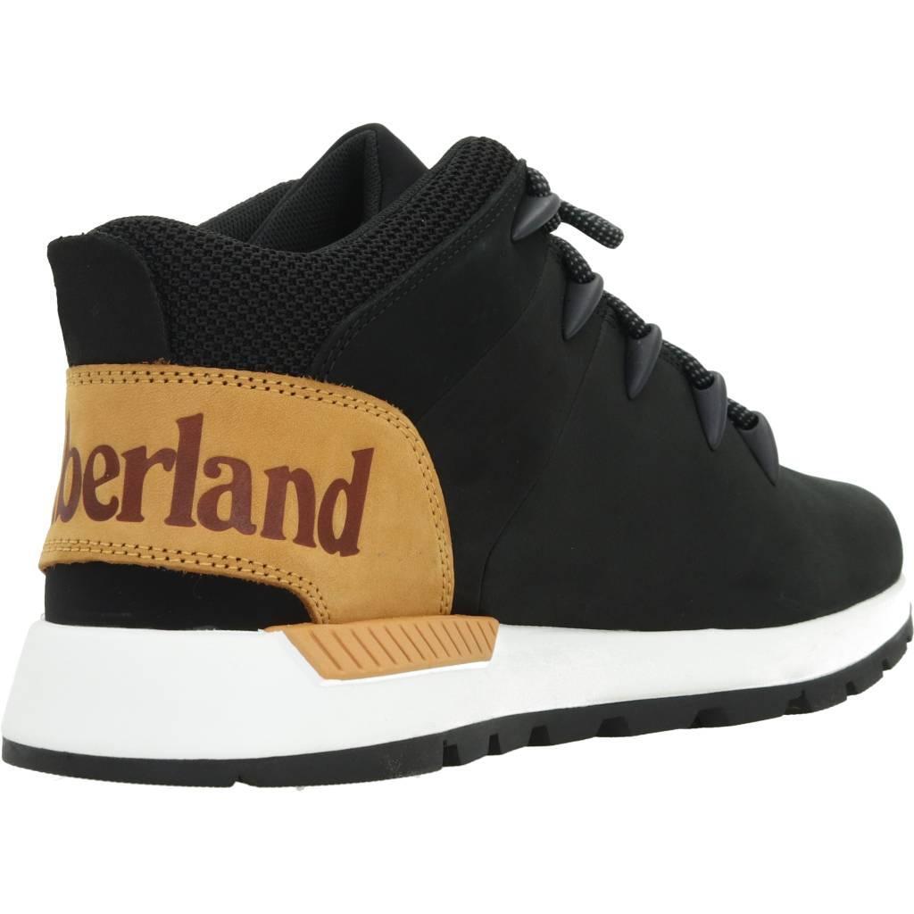 Baskets Timberland Modèle Sprint Trekker Mid Jet Couleur Noir 3/5