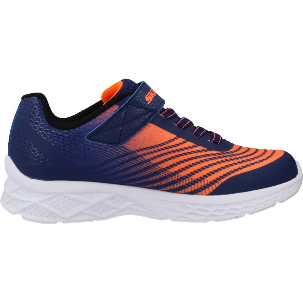 Zapatillas niño Skechers Microspec Azul 4/5