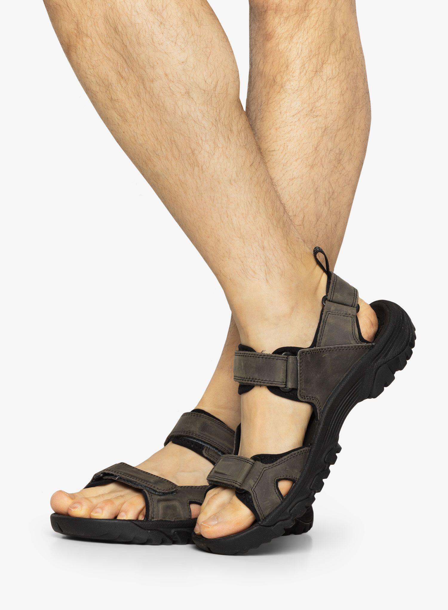Sandalo Uomo Targhee III Open Toe Sandal M-Grey/Black Grigio 3/7