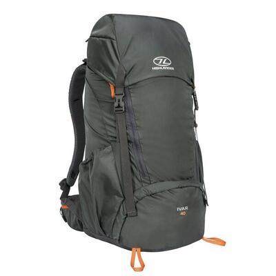 Rugzak ivar rucksack steel grey voor heren 40 liter - grijs