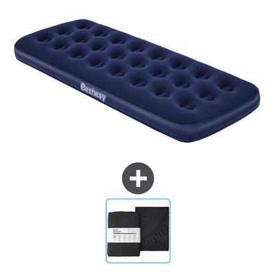 Luchtbed bestway - 1p - 185x76x22 cm + accessoire cb22