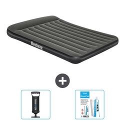 Matelas gonflable Bestway - 2P - 203x152x30 cm + Accessoires CB13