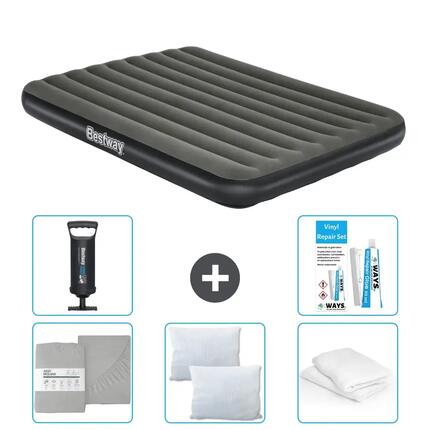 Luchtbed Bestway - 2P - 203x152x25 cm + Accessoires CB28