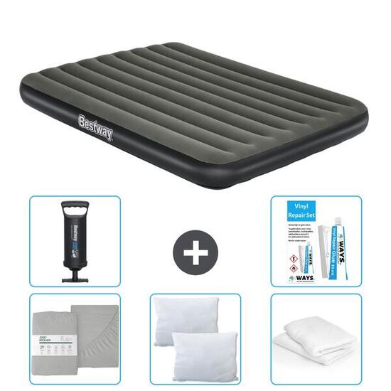 Luchtbed Bestway - 2P - 203x152x25 cm + Accessoires CB28